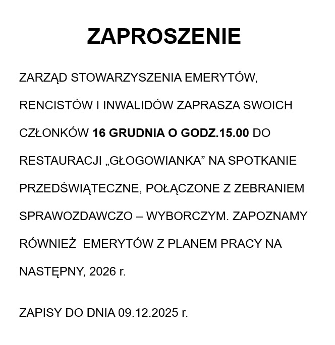 Ogłoszenie