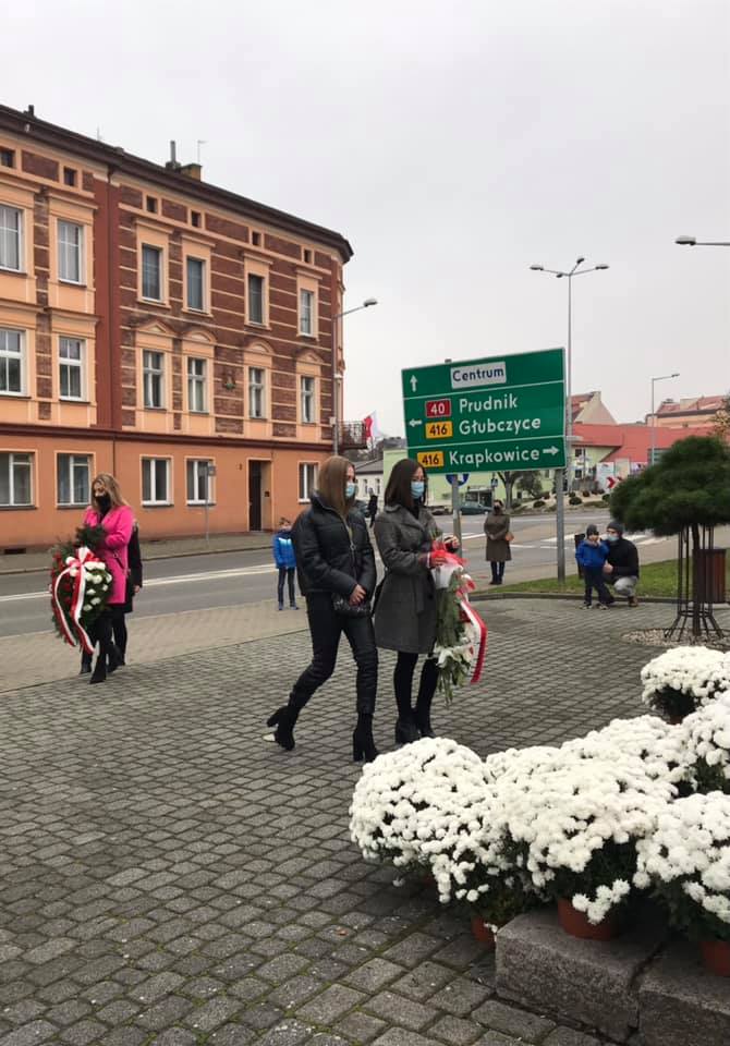 11 listopada w Głogówku złożenie kwiatów