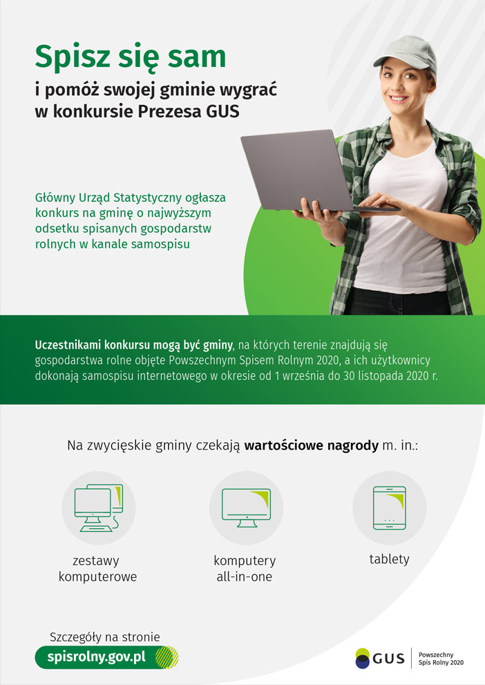 Plakat, konkurs Spis Rolny