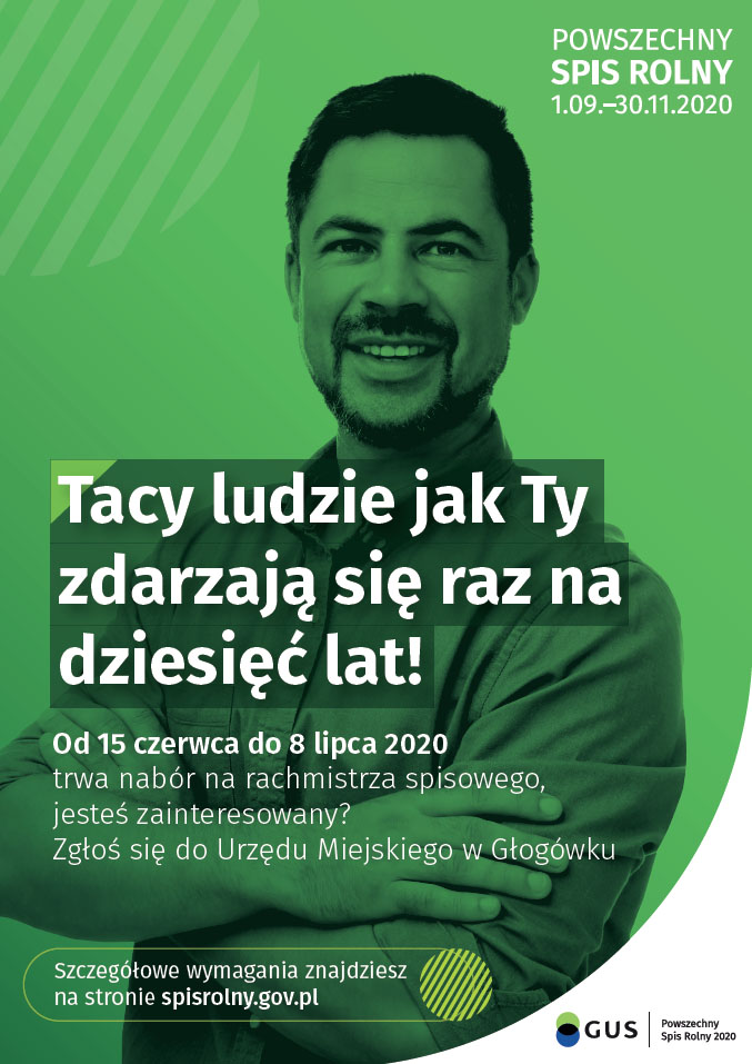 Plakat Spis Rolny